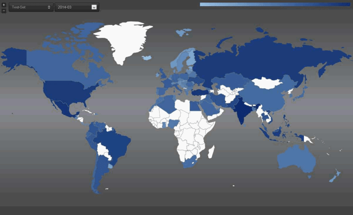 Глобальная карта угроз