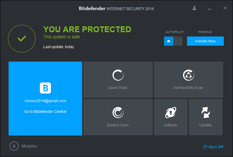 Bitdefender Internet Security