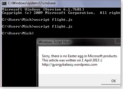 скрытый симулятор полета из пасхального яйца в оригинальной Windows 8
