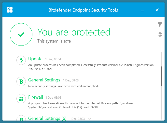 Bitdefender Endpoint Security