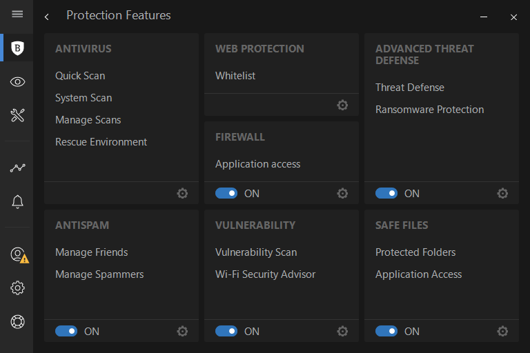 ����� Bitdefender Internet Security 2018. ���������� ������
