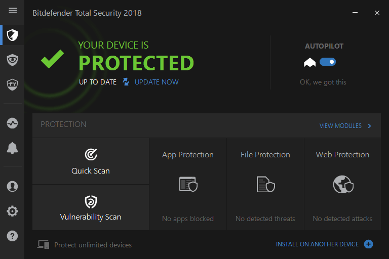 Bitdefender Total Security 2018