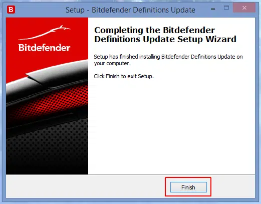 ��� �������� ��������� Bitdefender