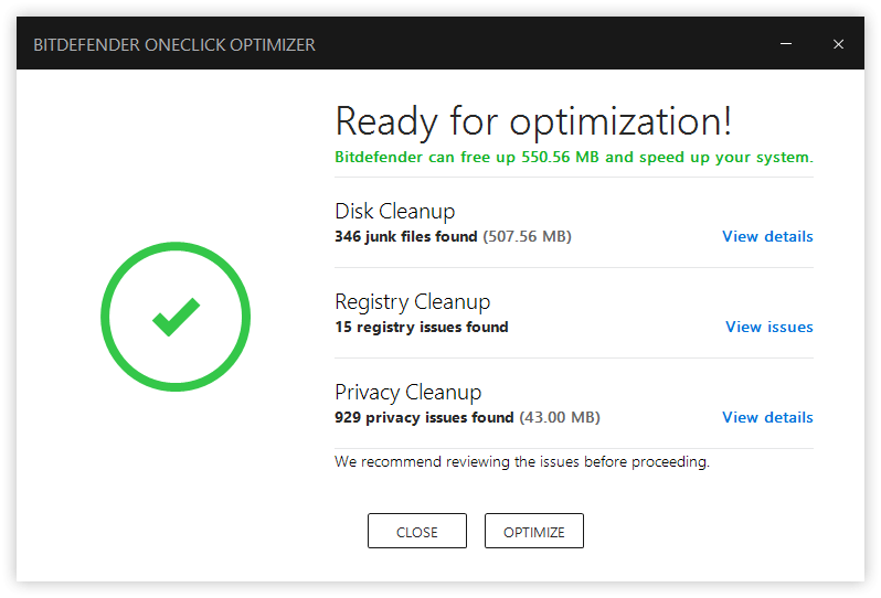 ����� Bitdefender Total Security 2018. ������� � �����������