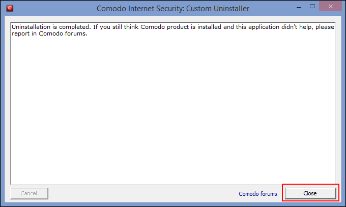 Comodo Uninstaller