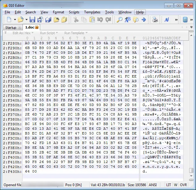 Bad Rabbit: Encrypted File Marker