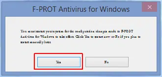 �������� ���������� F-PROT ����� ������ ����������