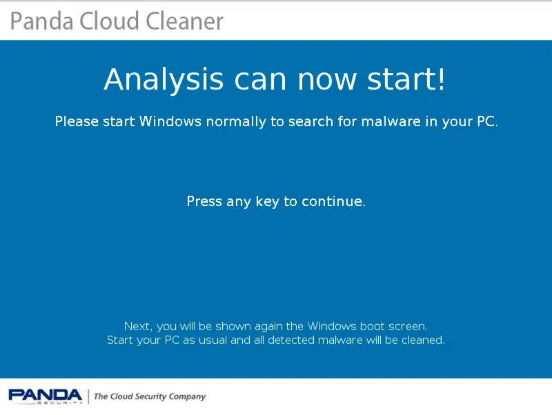 Panda Cloud Cleaner Rescue ISO