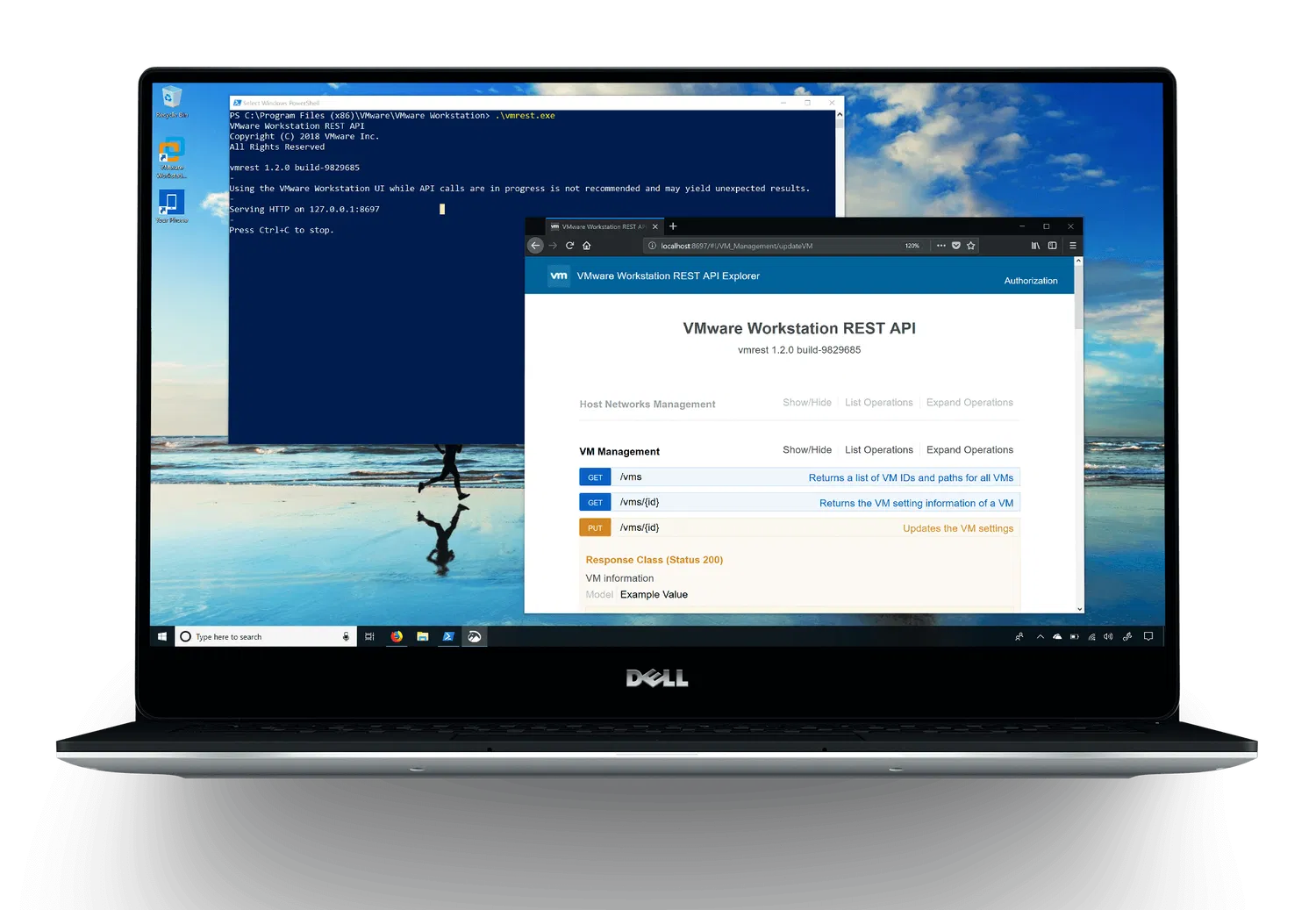 VMware Workstation 15 Pro: Новый REST API