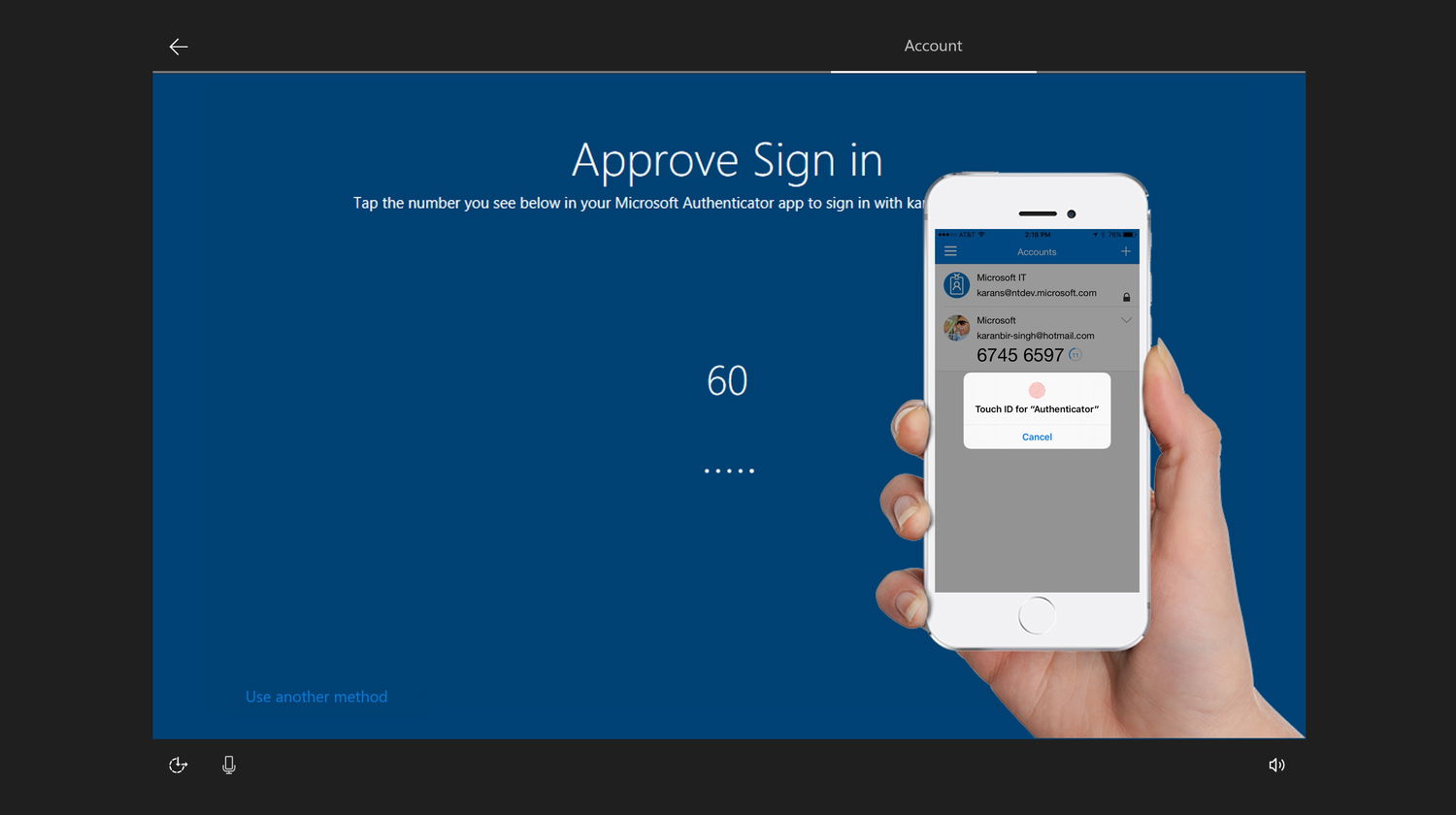 Microsoft Authenticator � Windows 10