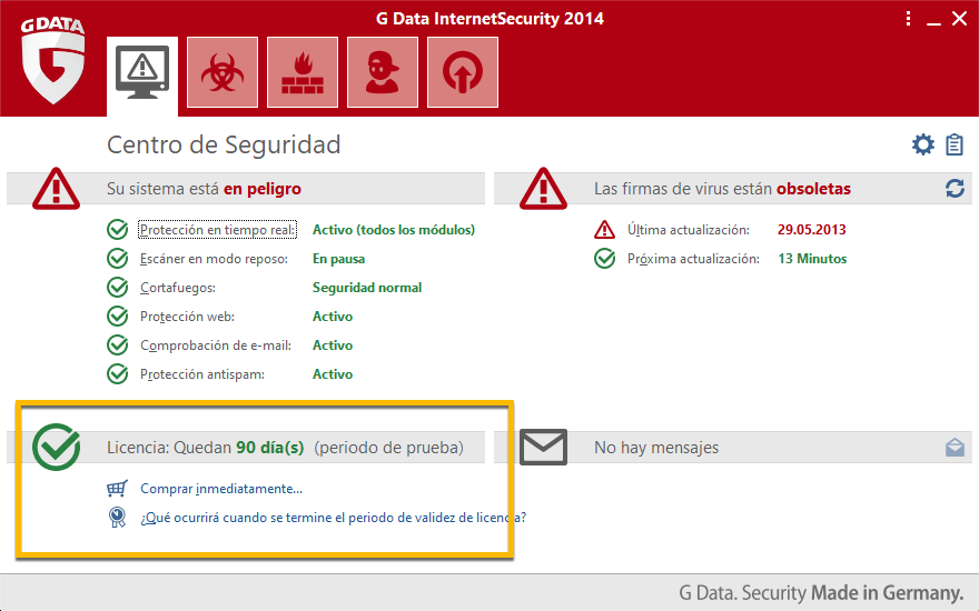 G Data InternetSecurity 2014 �� 90 ����