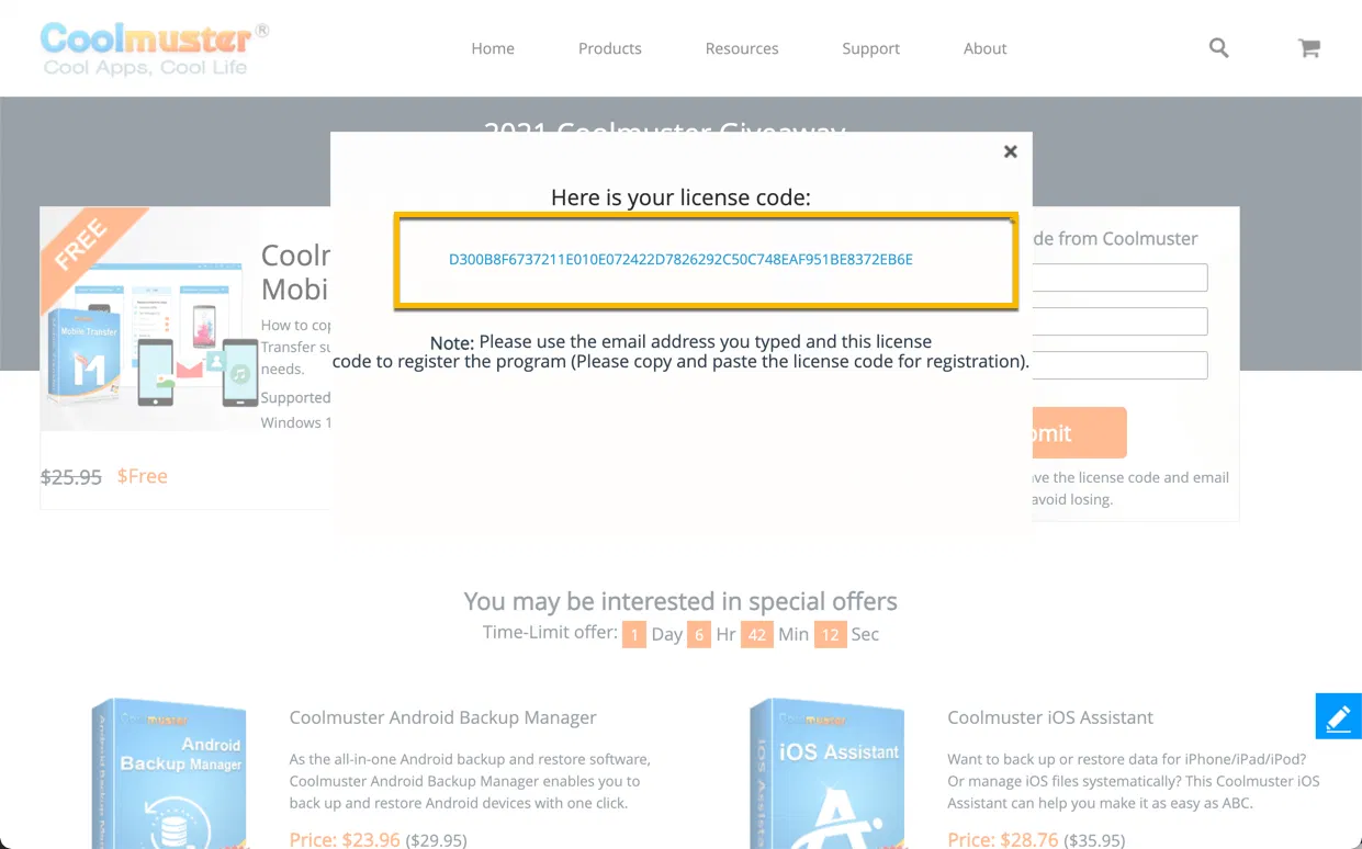 ���������� �������� Coolmuster Mobile Transfer ��� Windows