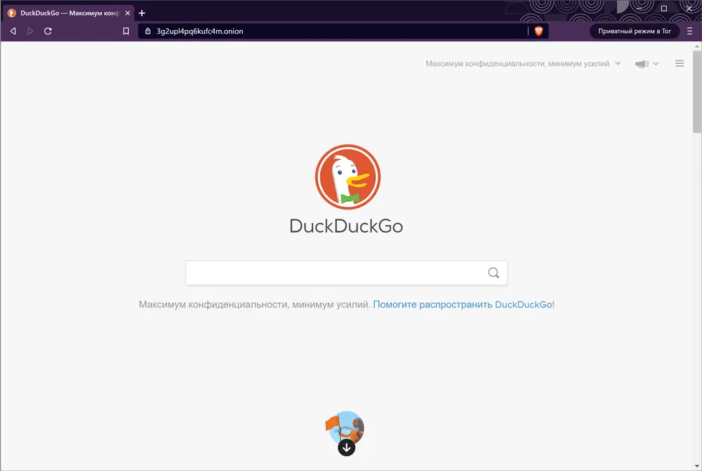 ����� ��������� ���� � Tor