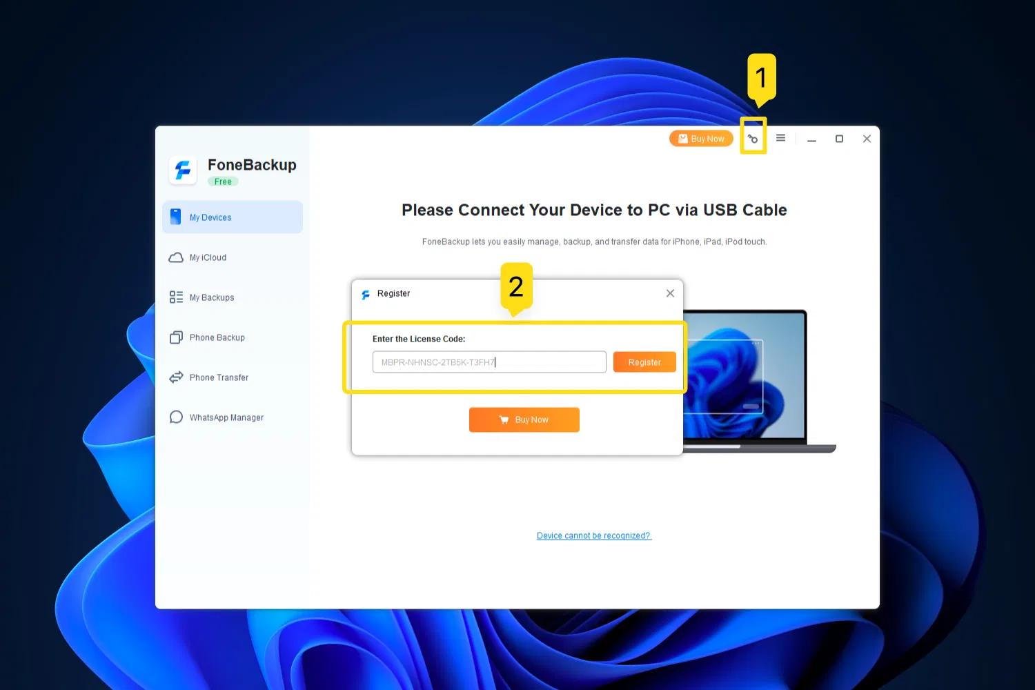 AOMEI FoneBackup Pro � ���������� �������� �� 1 ���