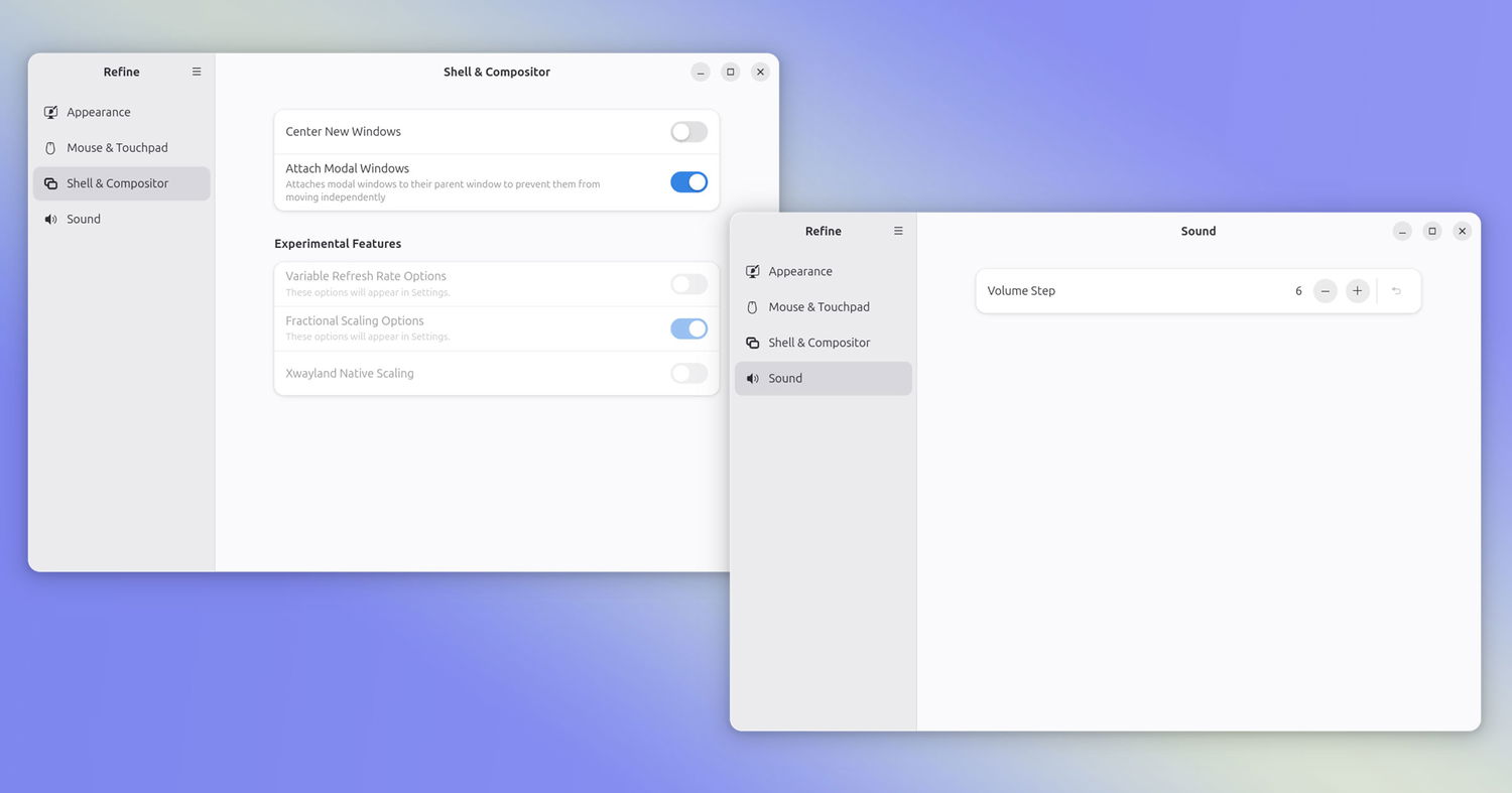 Refine ��� GNOME