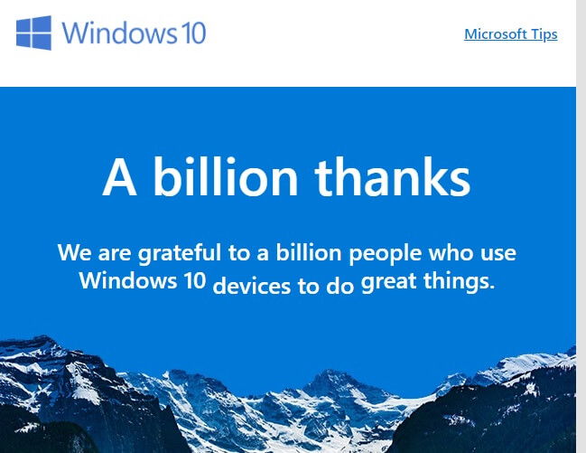 Windows 10 �������� �� 1 ��������� ���������