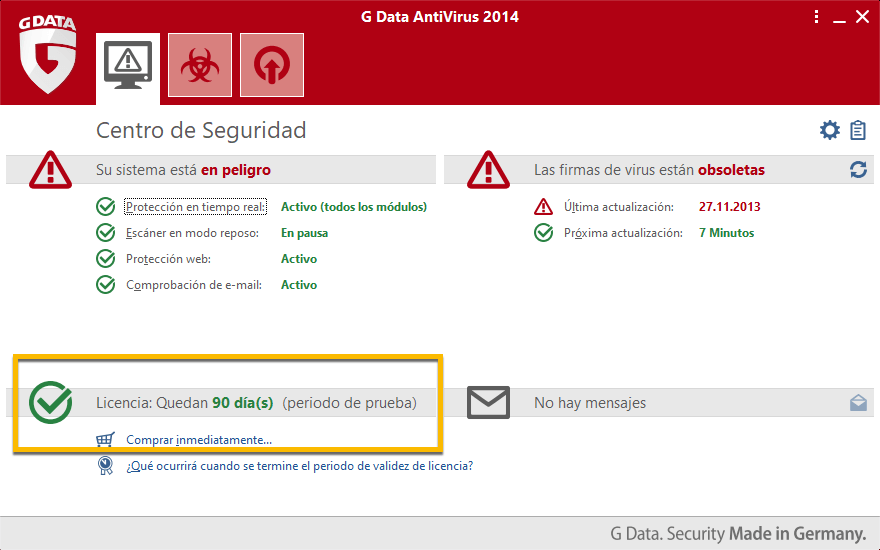 G Data AntiVirus 2014 �� 90 ����