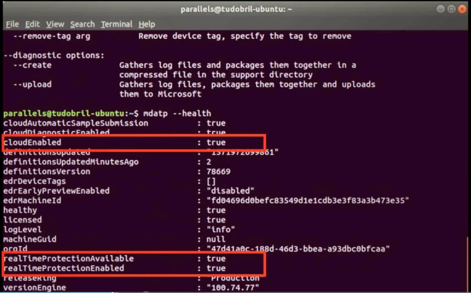 Microsoft Defender ATP ��� Linux
