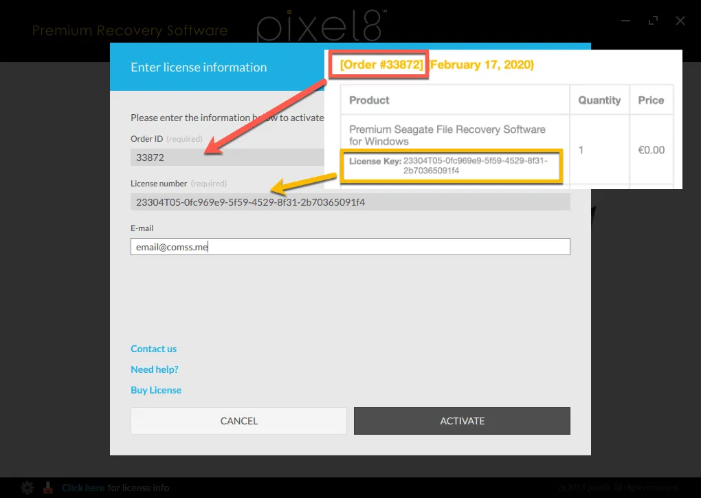 Pixel8 Premium Seagate File Recovery Software � ���������� ��������