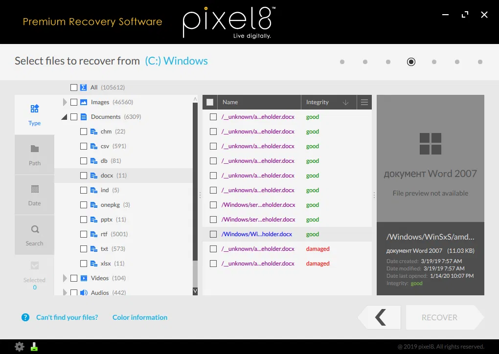 Pixel8 Premium Seagate File Recovery Software � ���������� ��������