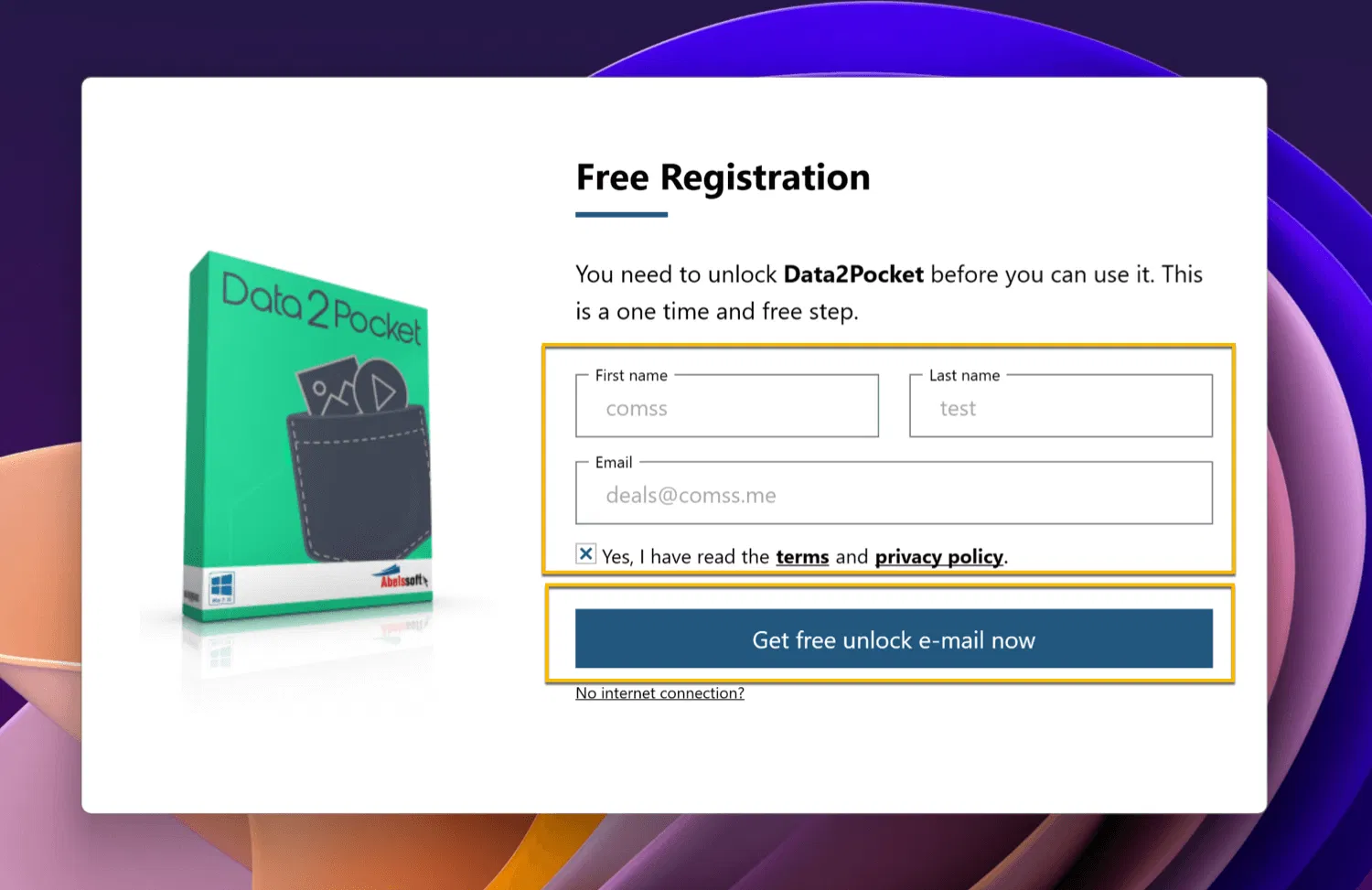 Бесплатная лицензия Abelssoft Data2Pocket 2024
