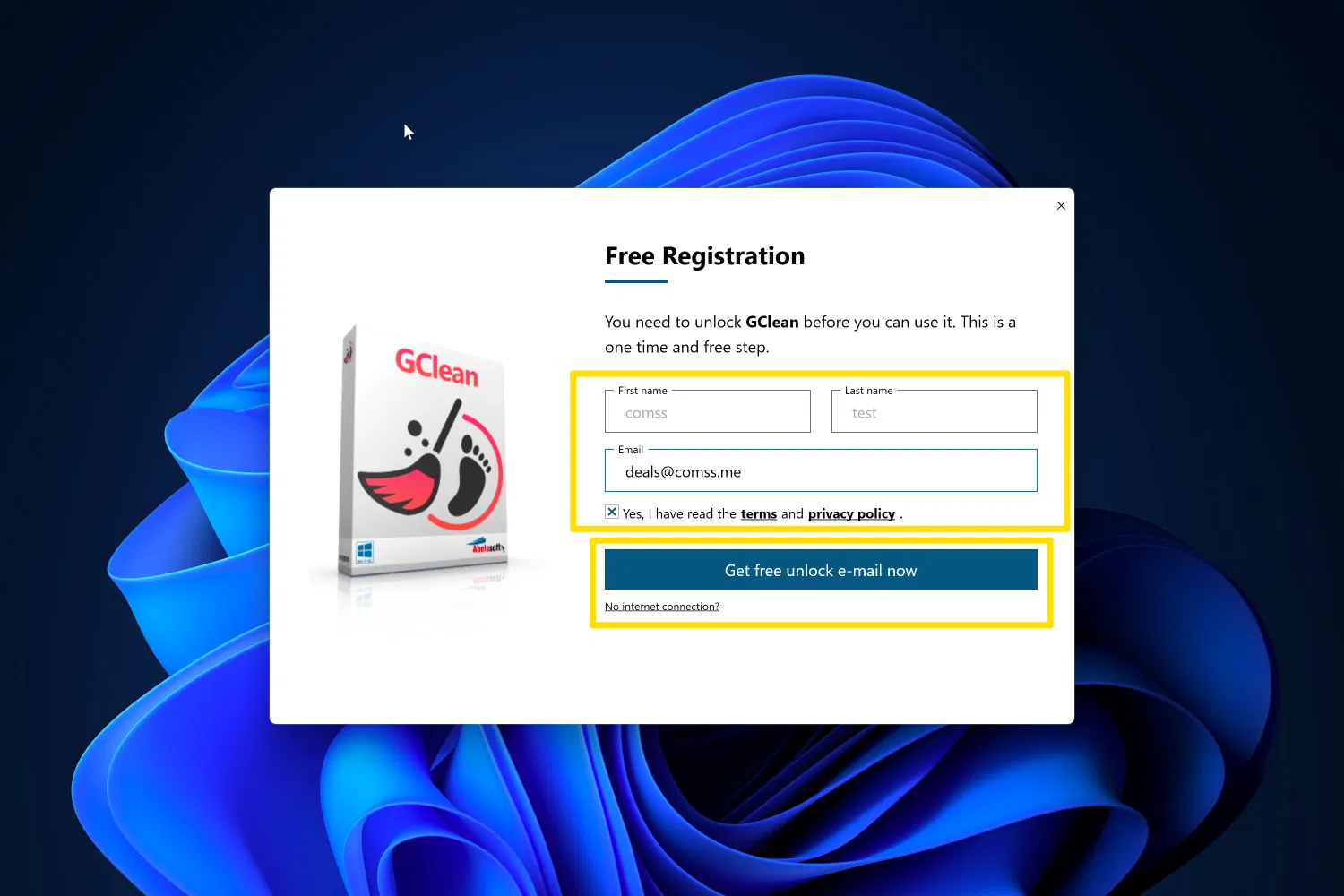 ���������� �������� Abelssoft GClean 2024