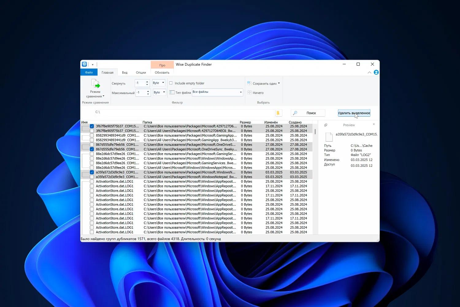 Wise Duplicate Finder Pro � ���������� ��������