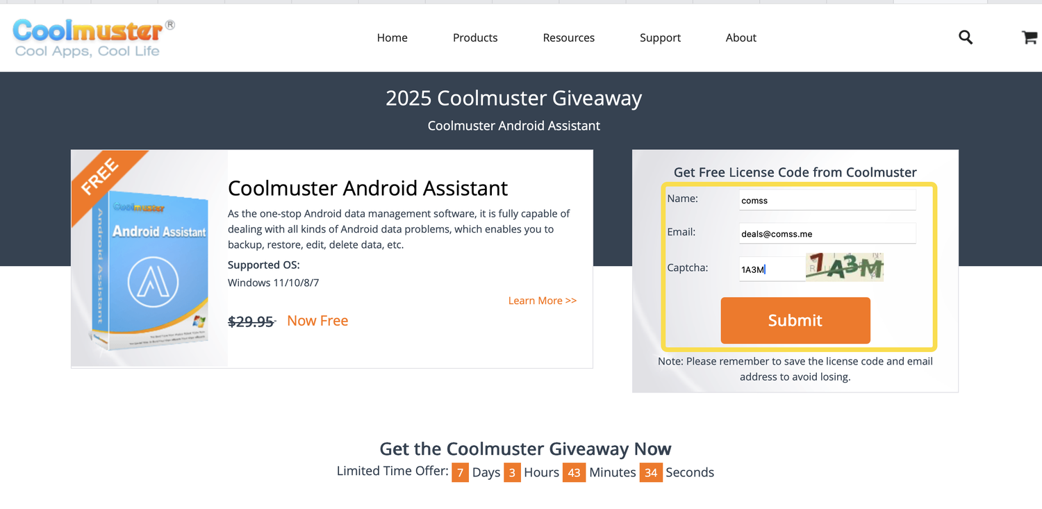���������� �������� Coolmuster Android Assistant  ��� Windows