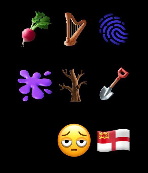 Новые эмодзи