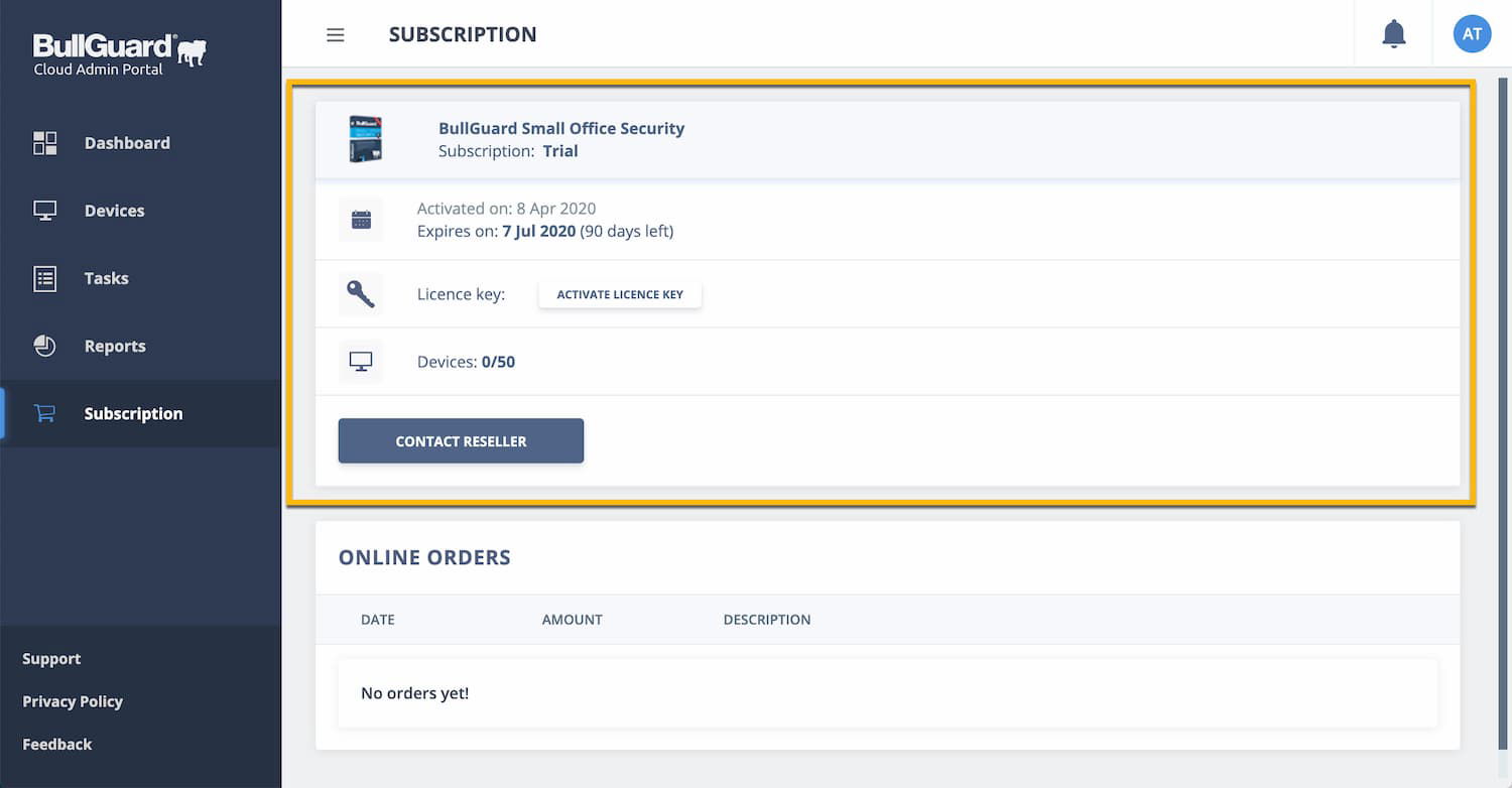 BullGuard Small Office Security �� 3 ������ ���������