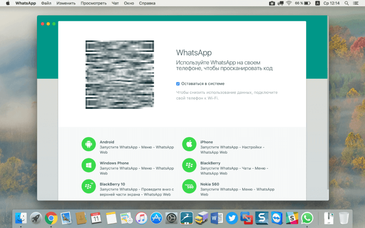 WhatsApp ��������� ���������� ��� ����������� Windows � Mac OS X