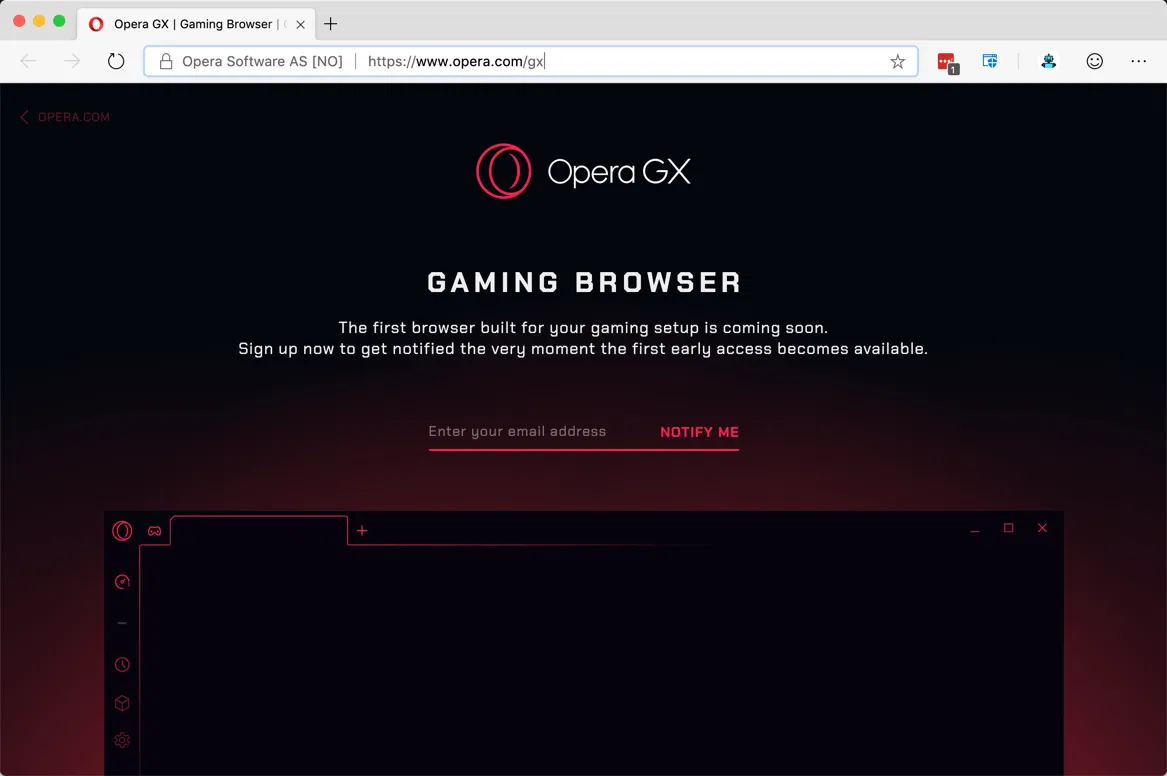 Opera GX