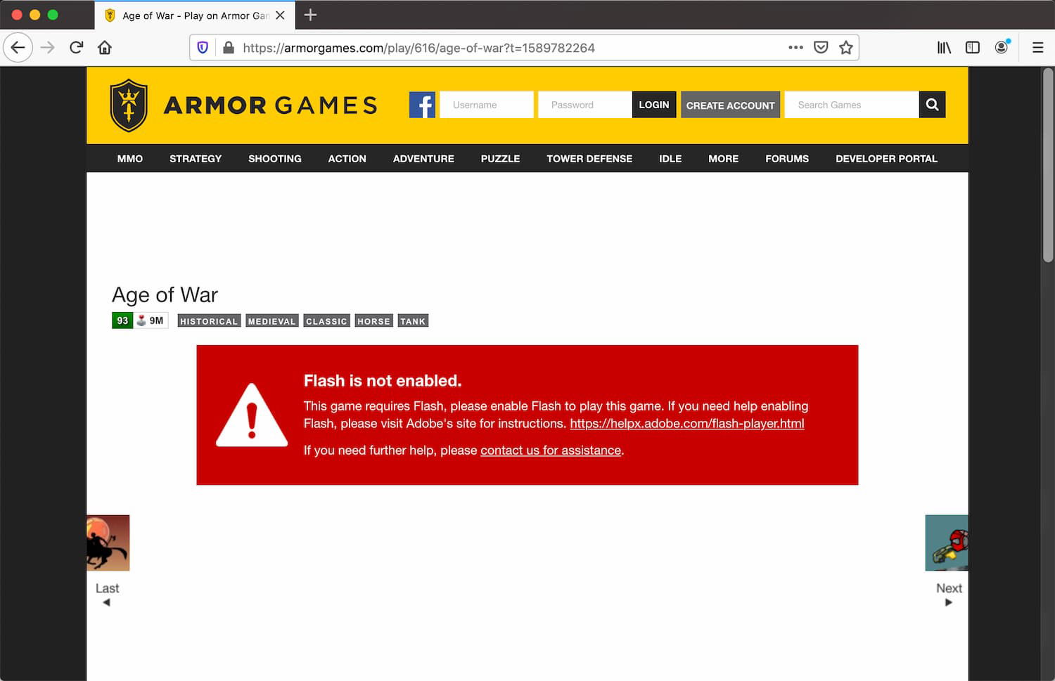 Flash � Firefox ��������