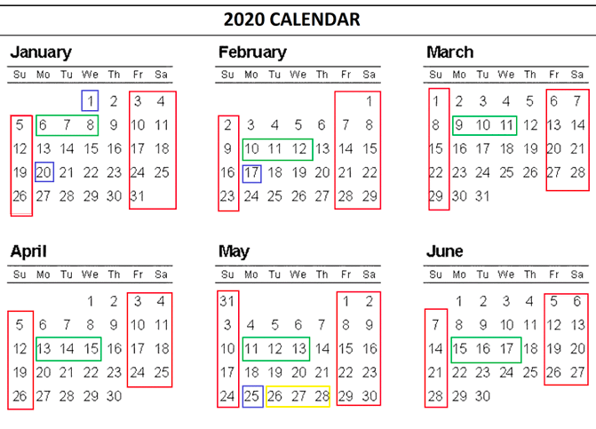 Driver Shiproom Schedule