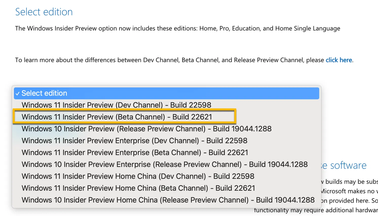 Windows 11 Insider Preview (Beta Channel) - Build 22621