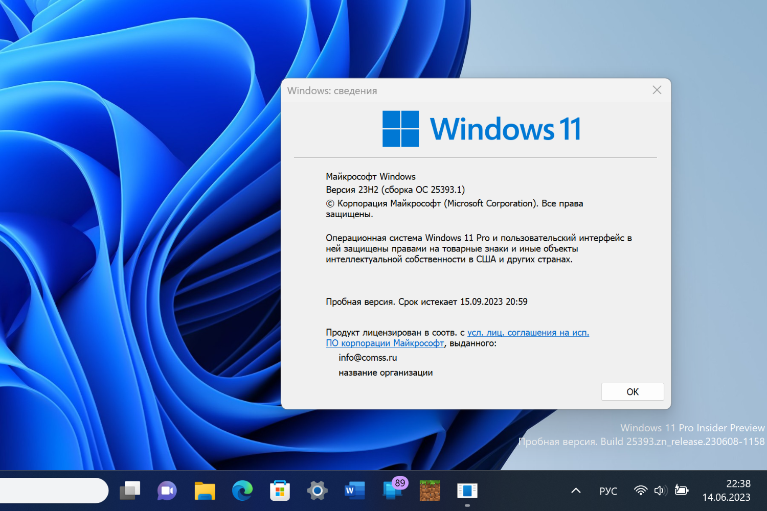Windows 11, ������ 23H2 (������ �� 25393.1)