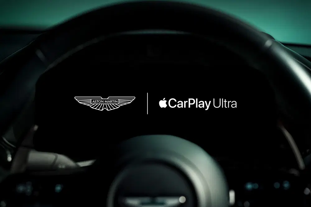 Apple Car Play Ultra � Aston Martin