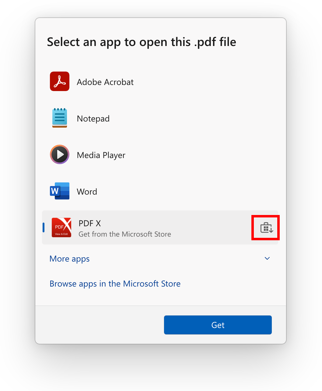 ���������� ���� �������� � �������� � �������������� Microsoft Store