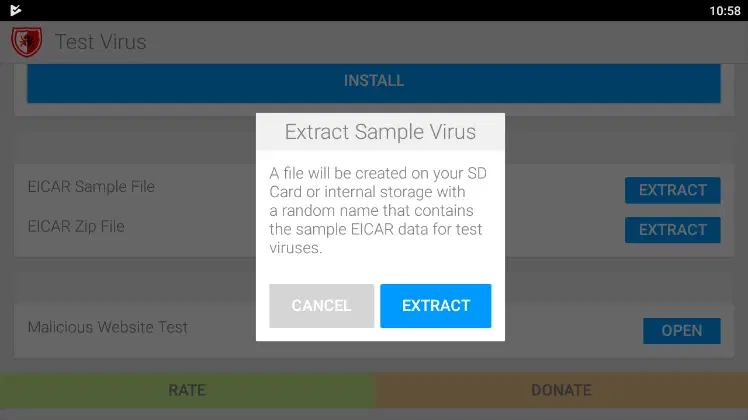  Test Virus �� Itus Mobile Security