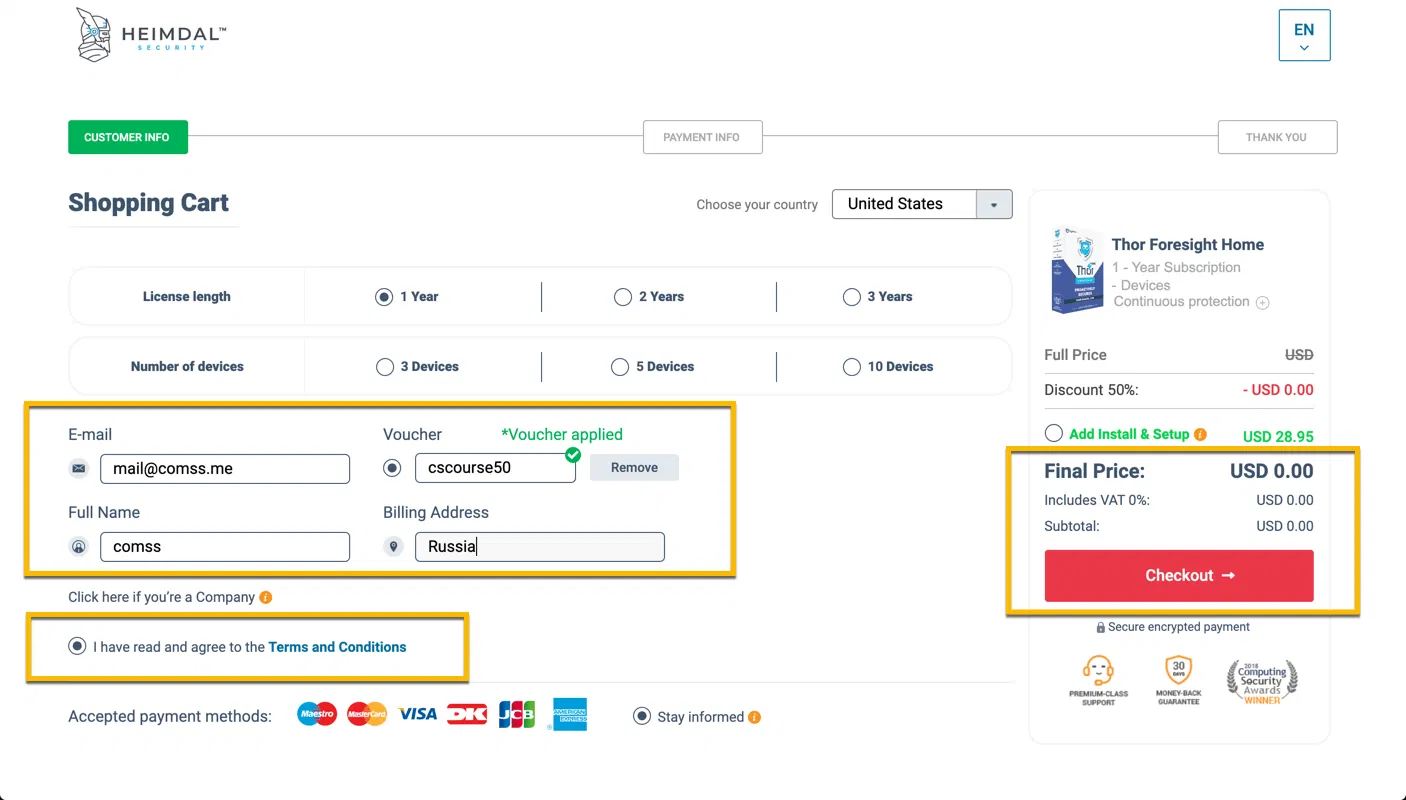 Heimdal Thor Premium Home � ���������� ��������