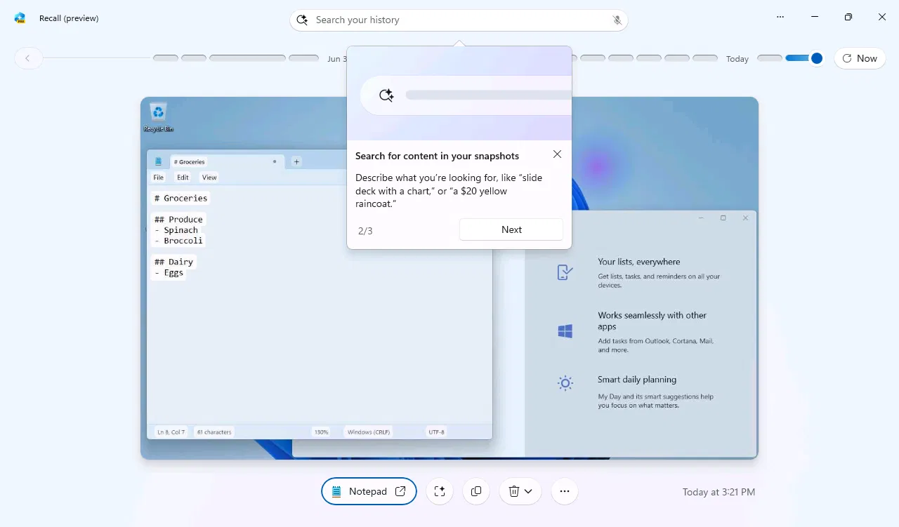 ��������� ��������� � Recall, ����������� ����� �� �����������