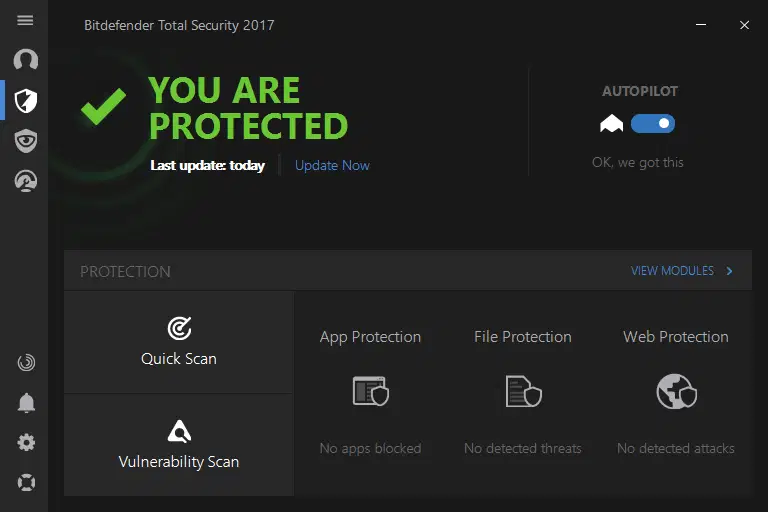 Bitdefender Total Security 2017 �������� ��� beta ������������