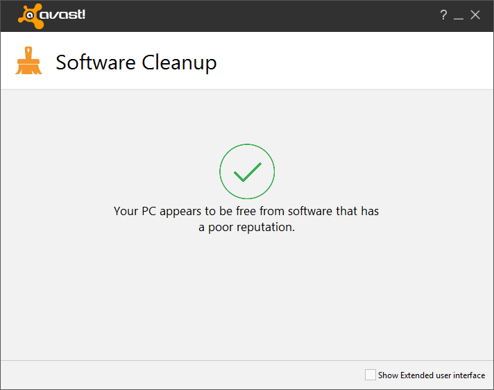 Avast Software Cleanup: ���������� � ������ ����������