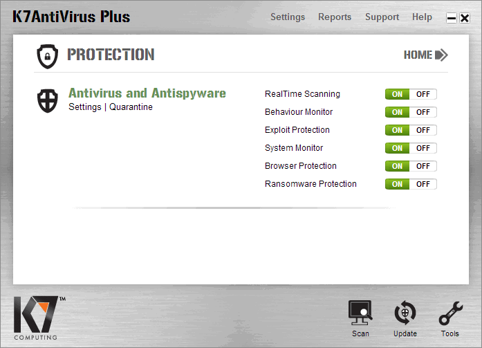 ����� K7 AntiVirus Plus 15: ���������� ������
