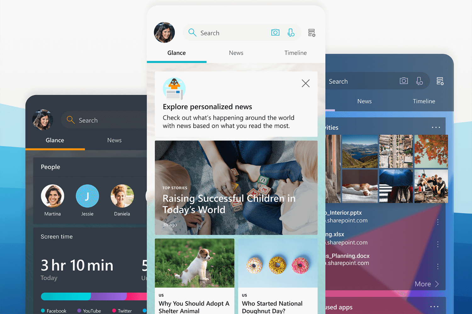 ����� ������ Microsoft Launcher v6