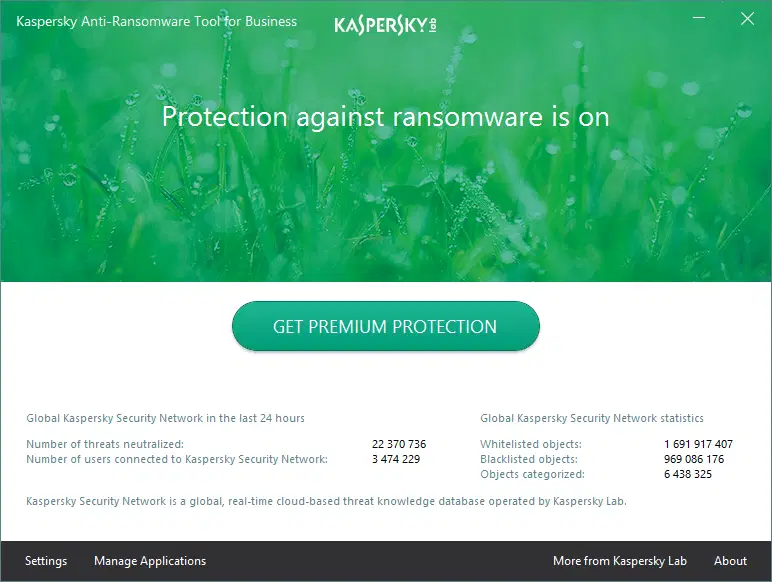 Kaspersky Anti-Ransomware Tool �������� ��������� ��� ������������� �������������