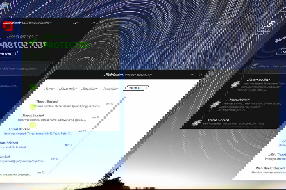 ����� Bitdefender Antivirus Free Edition