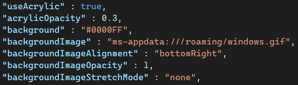 Windows Terminal � ����������� ��������� ����