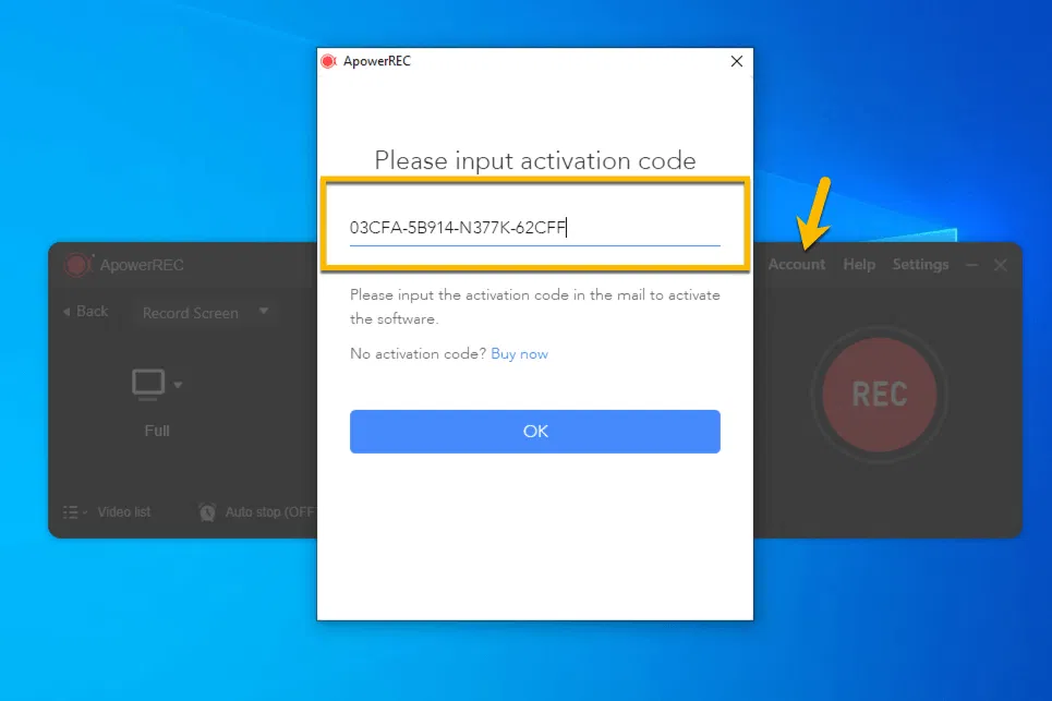 ���������� �������� ApowerREC