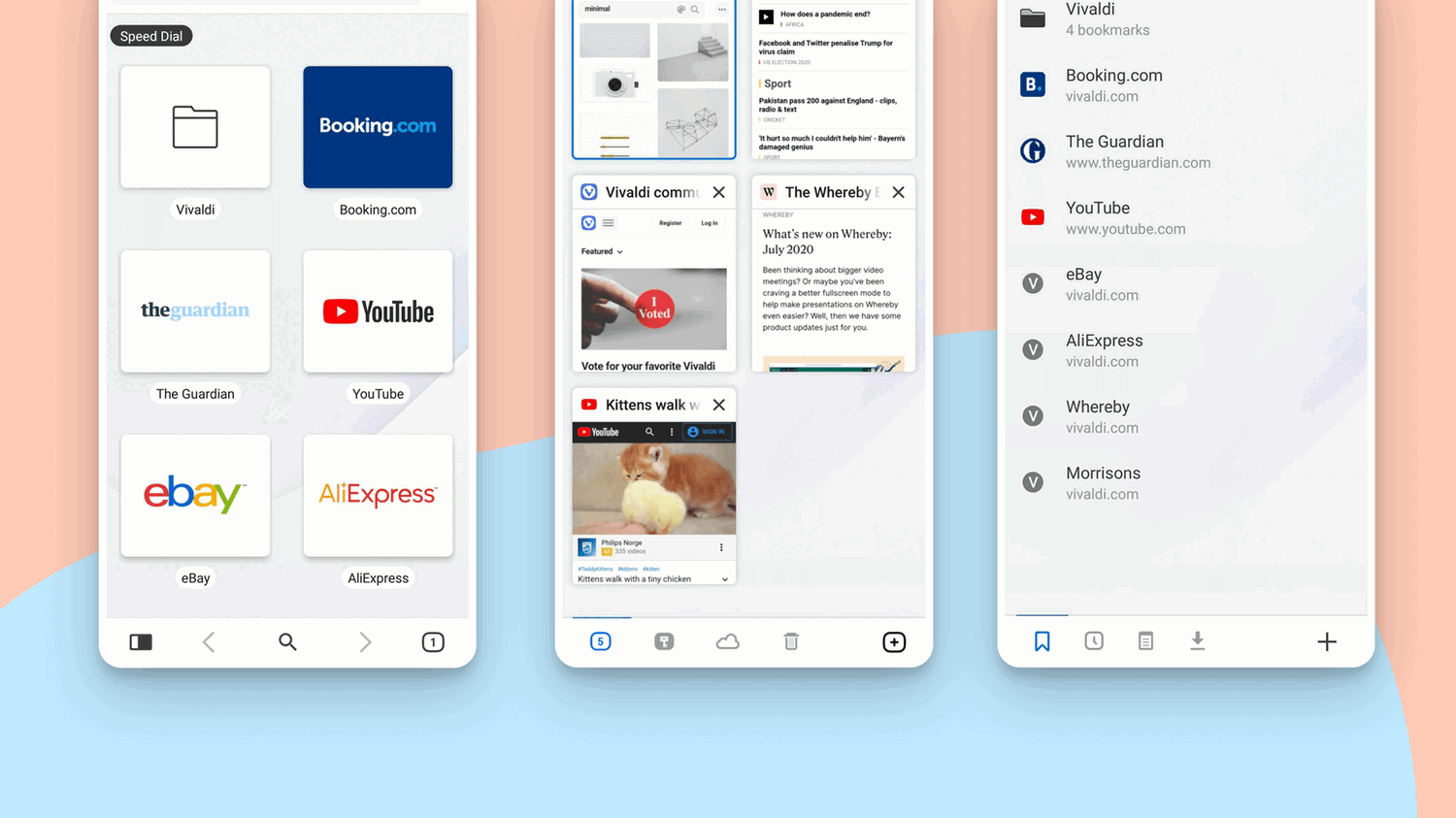 Улучшена работа с вкладками